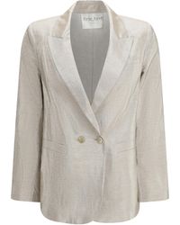 forte_forte - Forte_Forte Double-Breasted Jacket - Lyst