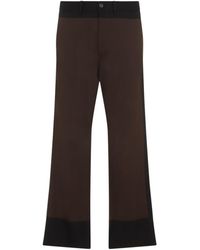 Marni - Straight Leg Flared Trousers - Lyst