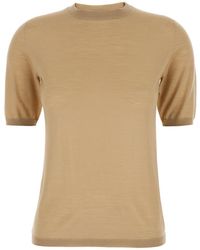 Max Mara - 'Gerico' Crewneck Sweater With Short Sleeves - Lyst