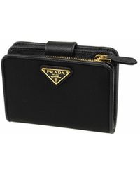 Prada - Nylon And Leather French Wallet - Lyst