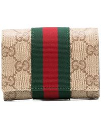 Gucci - Neutrals Wallets & Purses - Lyst