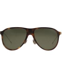 Brunello Cucinelli - Sartorial Sunset Acetate And Titanium Sunglasses With Polarised Lenses - Lyst