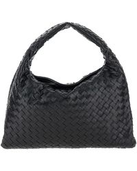Bottega Veneta - 'Hop Small' Shoulder Bag With Intreccio Motif - Lyst