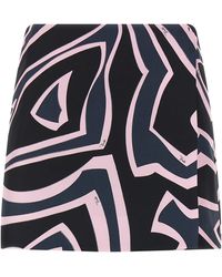 PUCCI - 'Labirinto' Print Skirt - Lyst