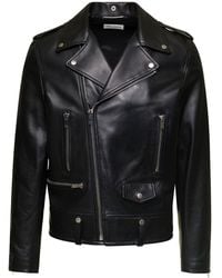 Saint Laurent - Motorcycle Jacket - Lyst
