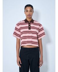Moncler - Striped Polo Shirt - Lyst