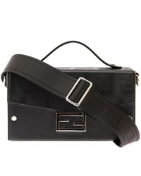 Fendi - 'Soft Trunk' Crossbody Bag With Ff Motif - Lyst