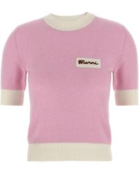 Marni - Cropped Sweater - Lyst