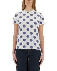 Moschino - Ballpoint Pen Polka Dots" T-Shirt - Lyst