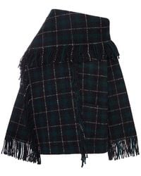 TOTEME - Wool Scarf-Design Fringed Jacket - Lyst