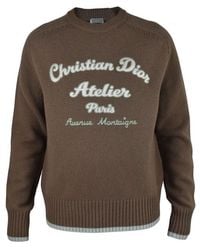Dior - Dior Cd Atelier Knit Sweater - Lyst
