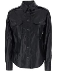 Isabel Marant - 'Noee' Shirt With Classic Collar And Front Patch Pockets - Lyst