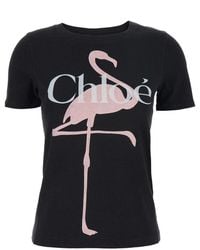 Chloé - Oversize T-Shirt - Lyst