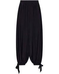 Chloé - Silk Crêpe De Chine Fluid Harem Trousers - Lyst