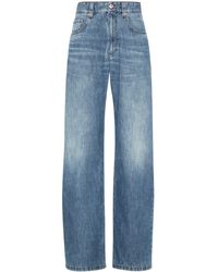 Brunello Cucinelli - Cotton Straight-Leg Jeans Clothing - Lyst