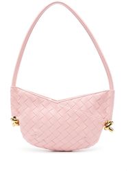 Bottega Veneta - Solstice Mini Leather Shoulder Bag - Lyst