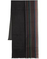 Paul Smith - Signature Stripe Wool Scarf - Lyst