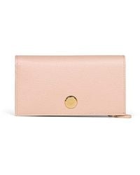 Stella McCartney - Blush Logo Vertical Tri-Fold Wallet - Lyst