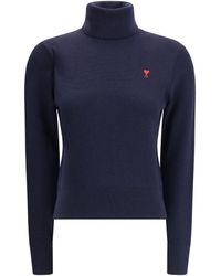 Ami Paris - Knitwear - Lyst