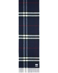 Burberry - 'Mu Giant Check' Cashmere Scarf - Lyst