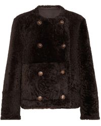Brunello Cucinelli - Fur Reversible Jacket - Lyst