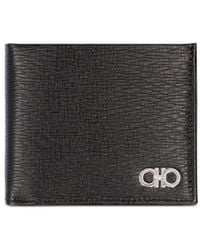 Ferragamo - Gancini Hook Bifold Wallet - Lyst