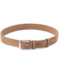 Prada - Suede Belt - Lyst
