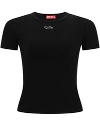 DIESEL - Top "T-Ele-Long-Od" - Lyst