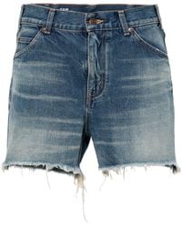 CELINE｜JEANS (SKATE SHORTS IN ELECTRIC SKY WASH DENIM ( SKATE SHORTS IN ELECTRIC SKY WASH DENIM