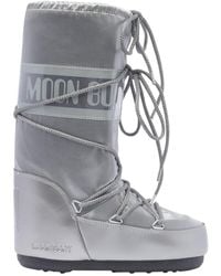 Moon Boot - Icon Glance Metallic Shell Boots - Lyst