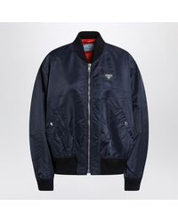 Prada - Renylon Bomber Jacket - Lyst