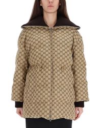 Gucci - Quilted Down Jacket - Lyst