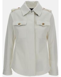 Fay - Shirt Jacket Cotton Drill - Lyst