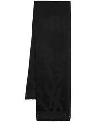 Saint Laurent - Sciarpa Cassandre - Lyst
