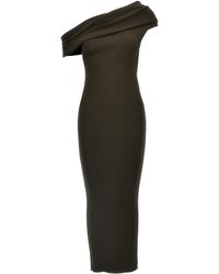Courreges - 'Twist Rib Knit Long' Dress - Lyst