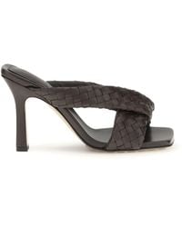 Bottega Veneta - Riva Mules Sandals - Lyst
