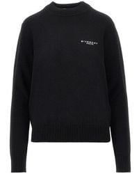 Givenchy - Cashmere And Wool Sweater With Embroidery - Lyst
