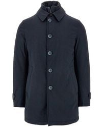 Herno - Padded Sub-Zero Single-Breasted Coat - Lyst