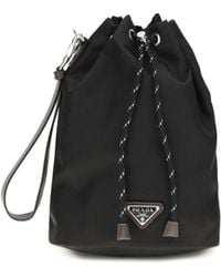 Prada - Speedrock Re-Nylon Bucket Bag - Lyst