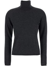 Max Mara - Solid Turtle Neck Sweater - Lyst