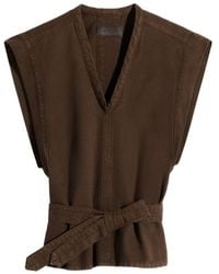 Lemaire - Cotton Tank Top - Lyst