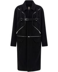 Rick Owens - 'Blixa Jumbo Mac' Coat - Lyst