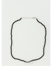 Celine - Onyx Beads Necklace - Lyst