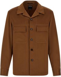 ZEGNA - Oasis Cashmere Overshirt - Lyst