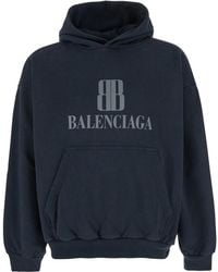 Balenciaga - Nano Bb Medium Fit Hoodie - Lyst