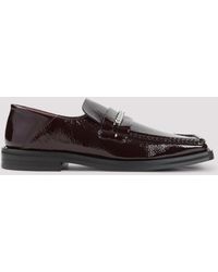 Martine Rose - Square-Toe Leather Loafers - Lyst