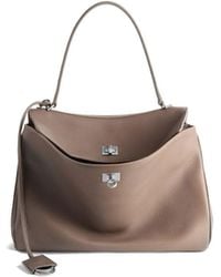 Balenciaga - Rodeo Medium Smooth Leather Handbag - Lyst