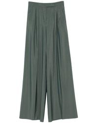 Max Mara - Wool Wide-Leg Trousers - Lyst