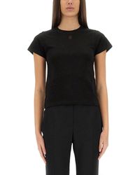 McQueen - Skull Cotton T-Shirt - Lyst