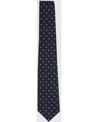 Gucci - Pure Silk Tie With All-Over Gg Monogram Pattern - Lyst